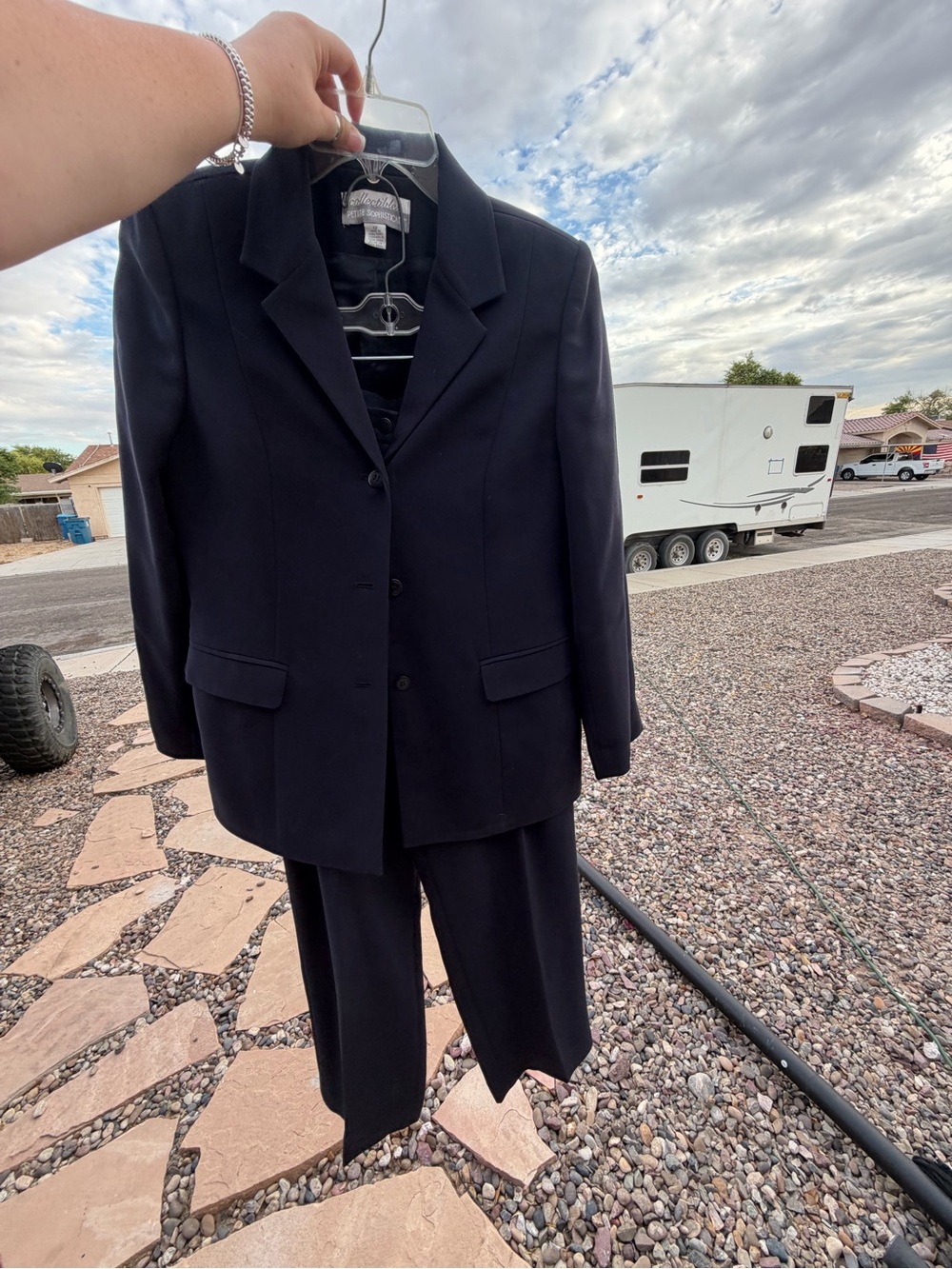 COLLECTIBLES Navy Blazer and Trousers